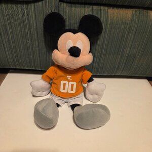 Official Collegiate University of Tennessee Mickey Mouse Wearing 00 Jersey